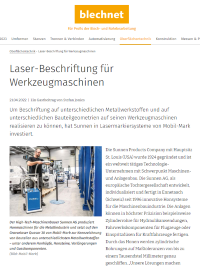 Projekt-Referenz und Fachbeitrag von Stefan Jonies für die Mobil-Mark GmbH, einen führenden Hersteller mobiler Laser-Gravursysteme.